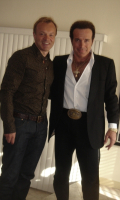 With Graham Norton