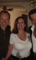 With Graham Norton and Sherri