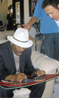 With Joe Frazier